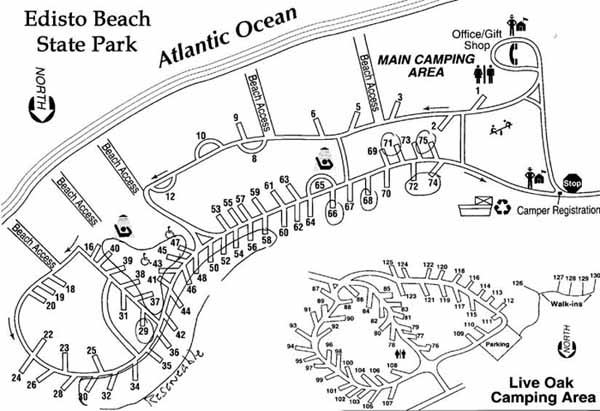 edisto map