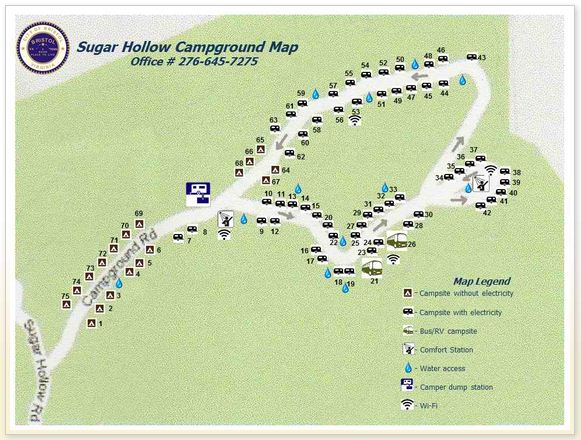 sugar hollow map